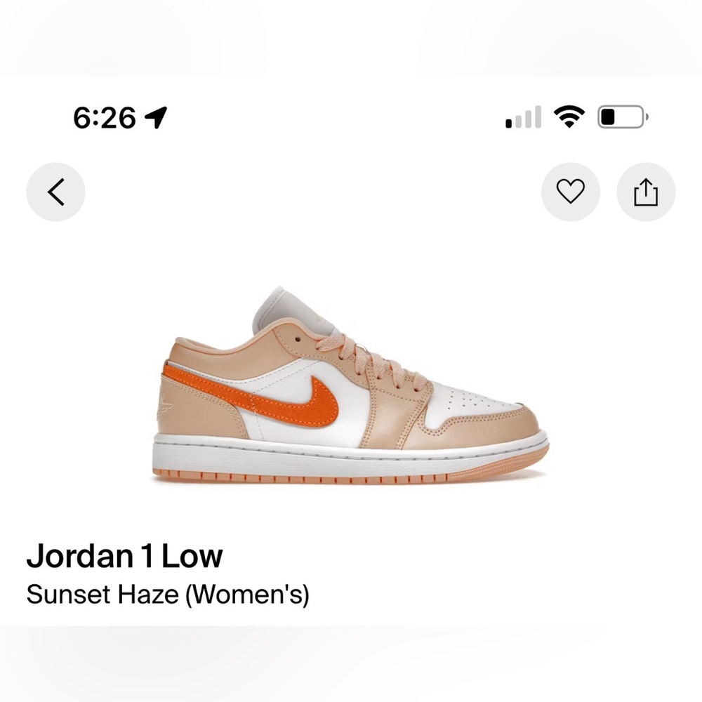 Low top Jordan